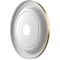 Ekena Millwork Traditional PVC Medallion (Canopies up to 11 1/2"), 19"OD x 3 1/2"ID x 1 1/2"P, Metallic Gold Rush CMP19TRCGH - alternate 5
